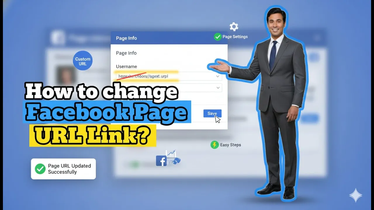 How to change Facebook Page URL