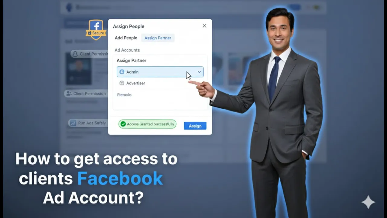 In this article we are going to discuss about How to get access to clients Facebook Ad Account