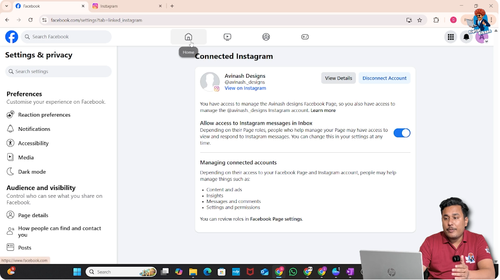 Accessing Meta Business Suite