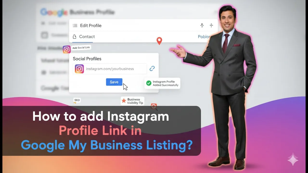 In this article we are going to discuss about How to add Instagram Profile Link in Google My Business Listing