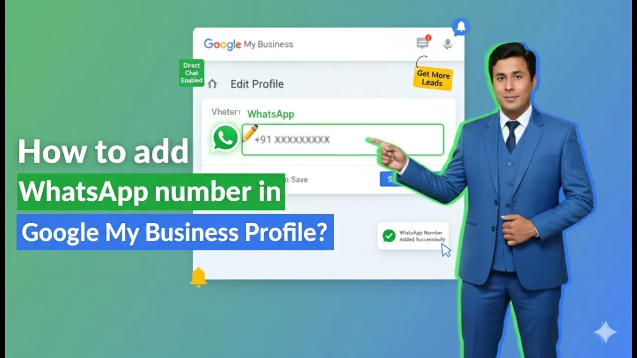 In this article we are going to discuss about How to add WhatsApp number in Google My Business Profile