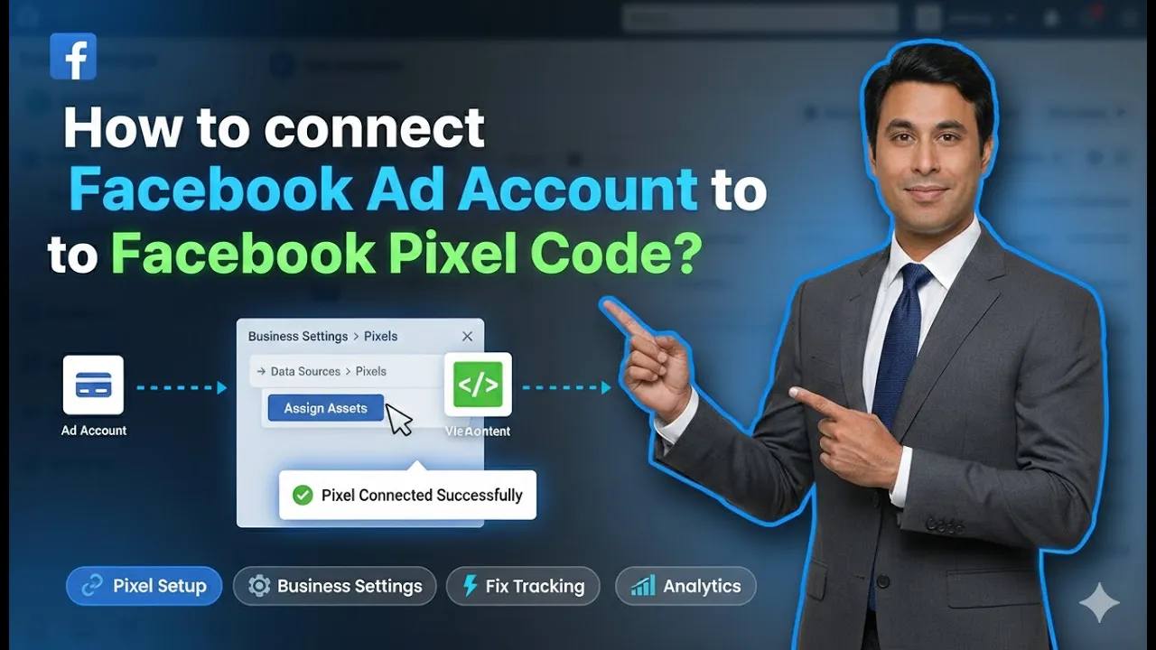 How to Connect Facebook Pixel With Your Ad Account?
