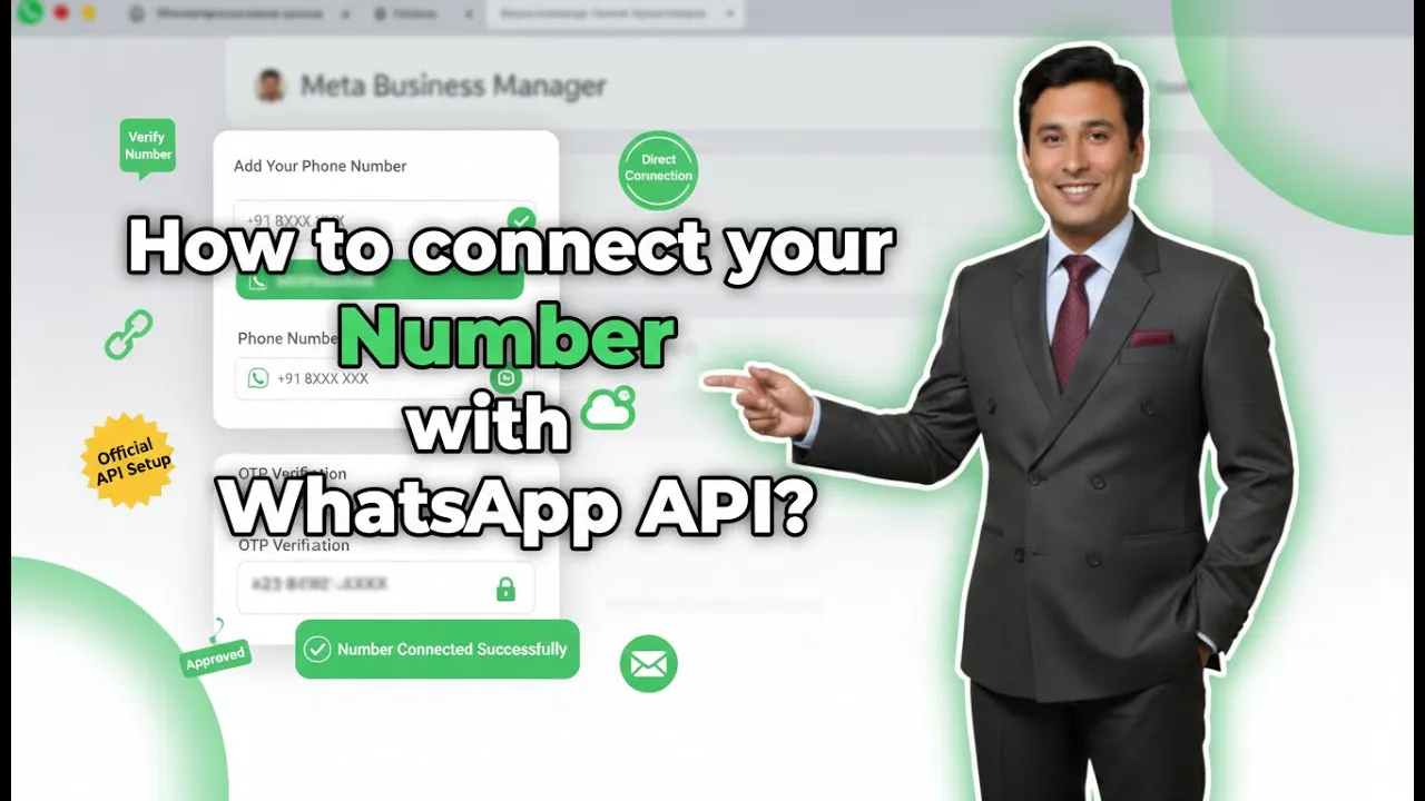 In this article we are going to discuss about How to connect your Existing Phone Number with Whatsapp API