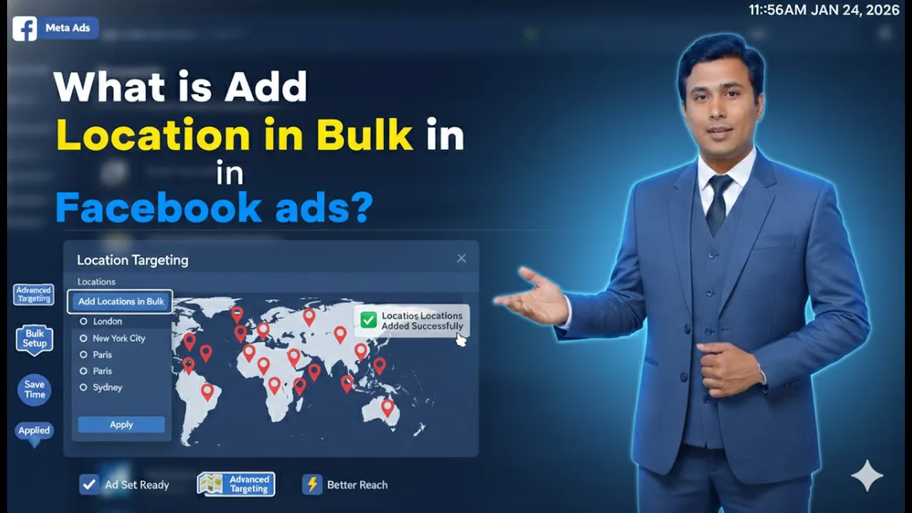 In this article we are going to discuss about What is Add Location in Bulk in Facebook ads