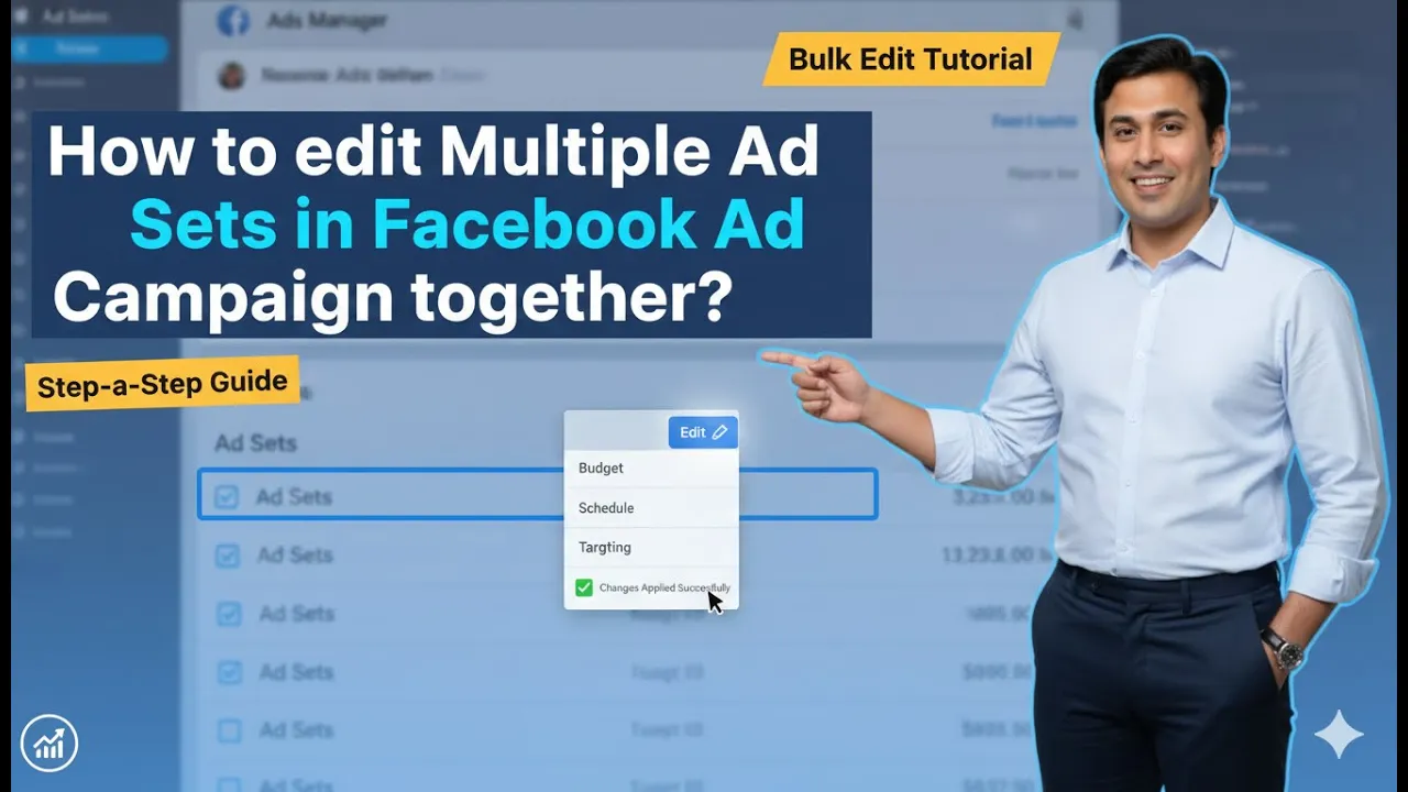 In this article we are going to discuss about ⁠How to edit Multiple Ad Sets in Facebook Ad Campaign together