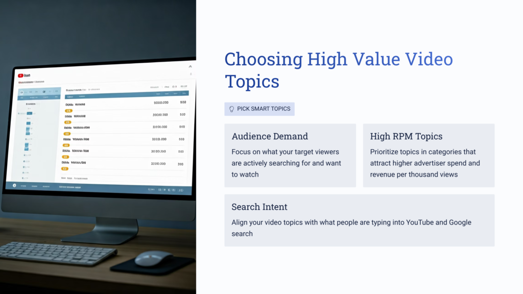 Choosing High-Value Video Topics