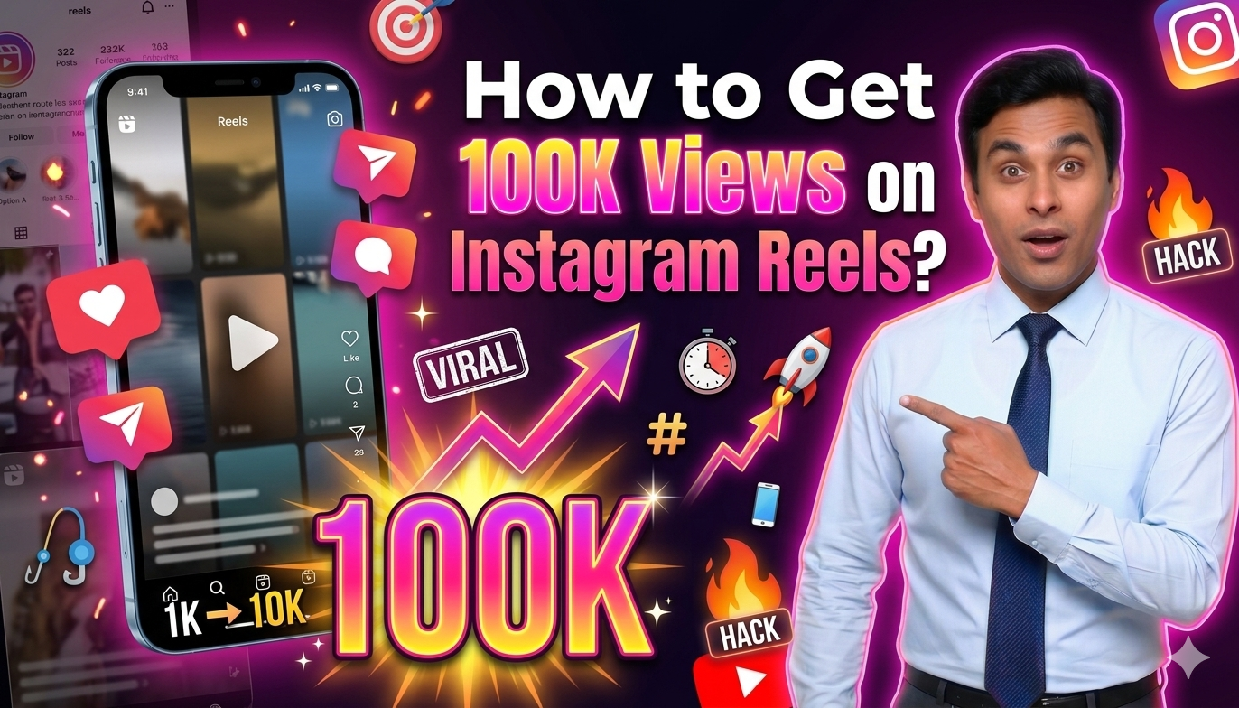 In this article we are going to discuss about How to Get 100K Views on Instagram Reels