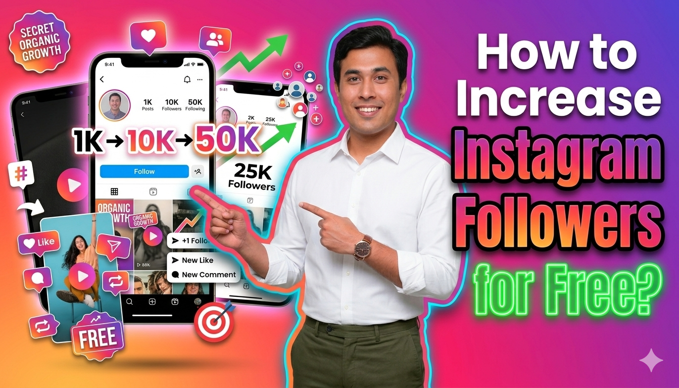 In this article we are going to discuss about How to Increase Instagram Followers for Free
