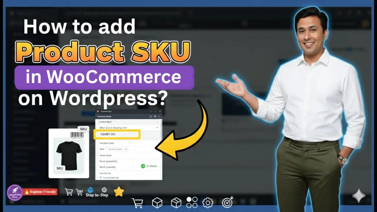 How to add Product SKU in WooCommerce on WordPress?