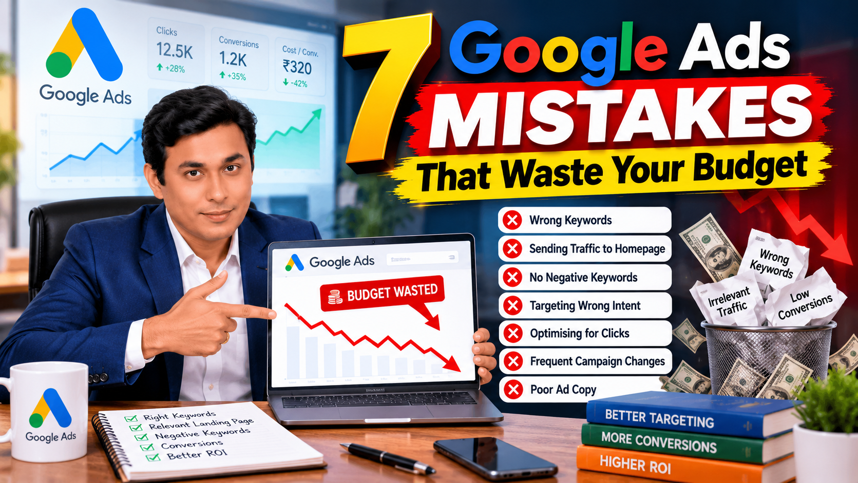 Google Ads Mistakes Wasting Your Budget