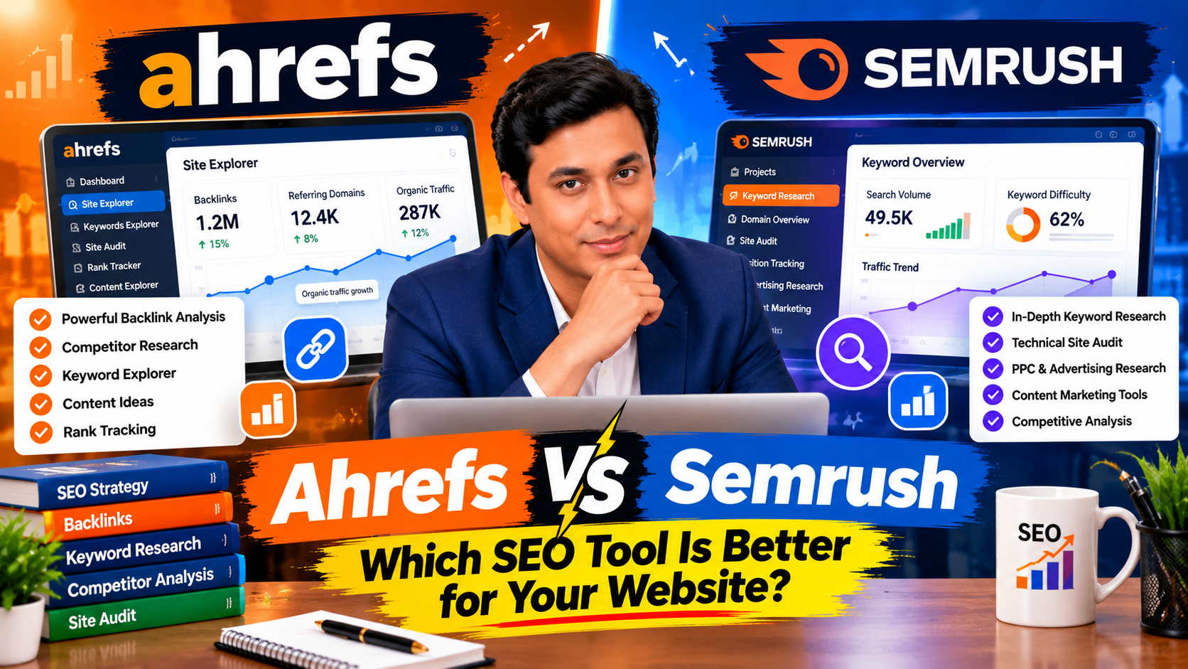Ahrefs vs Semrush: Which SEO Tool is Better?