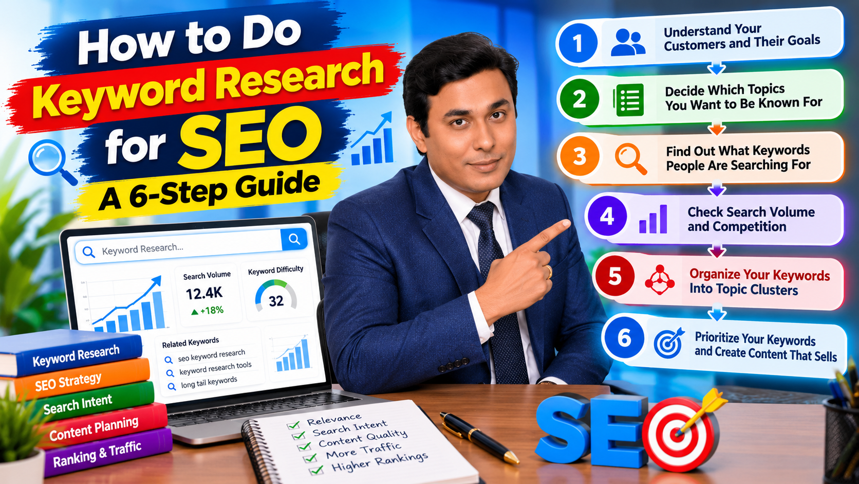 How to Do Keyword Research for SEO: A 6-Step Guide