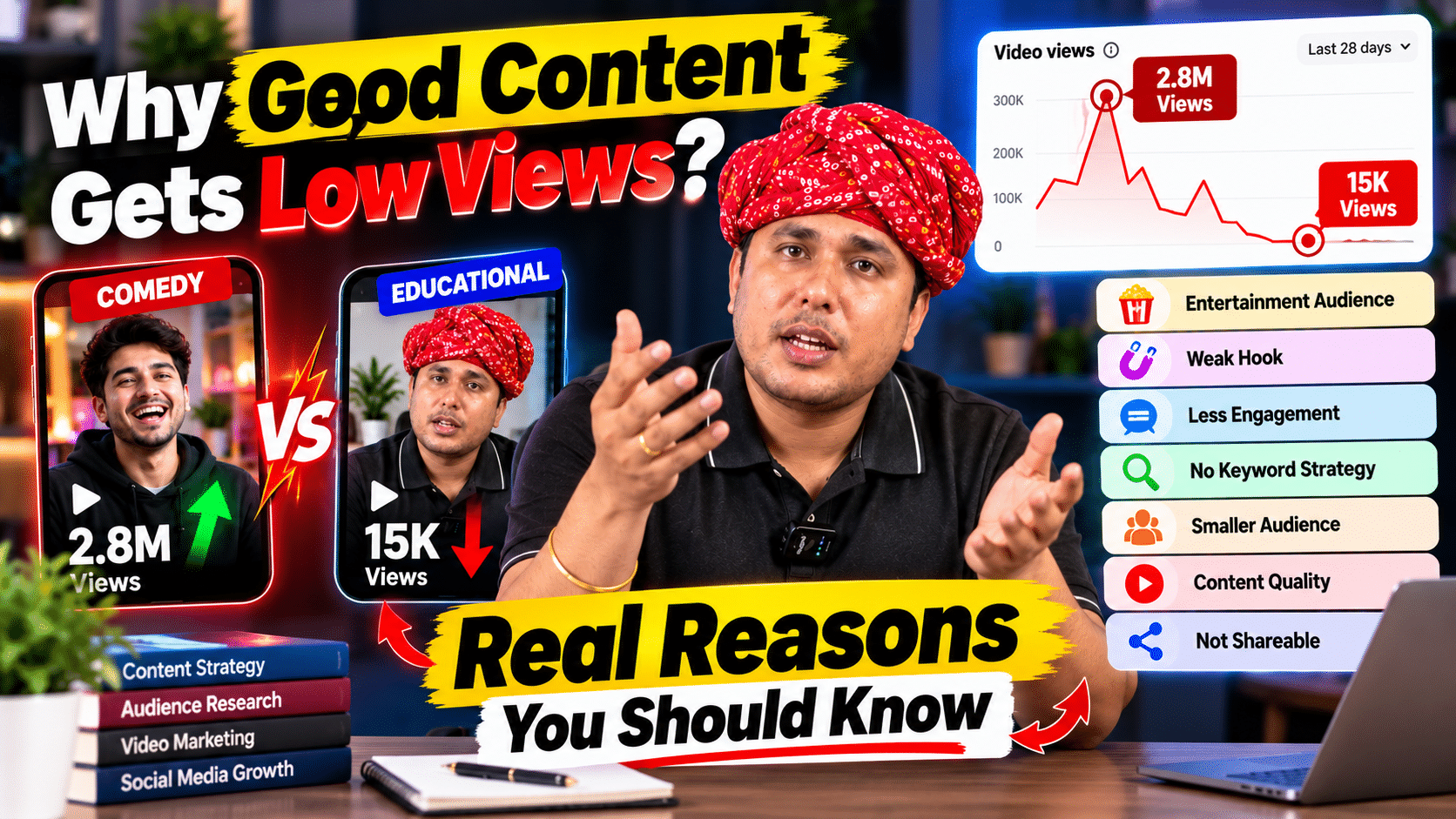 Why Good Content Gets Low Views